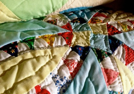 Wedding Ring Quilt—A wedding gift from my grandmother